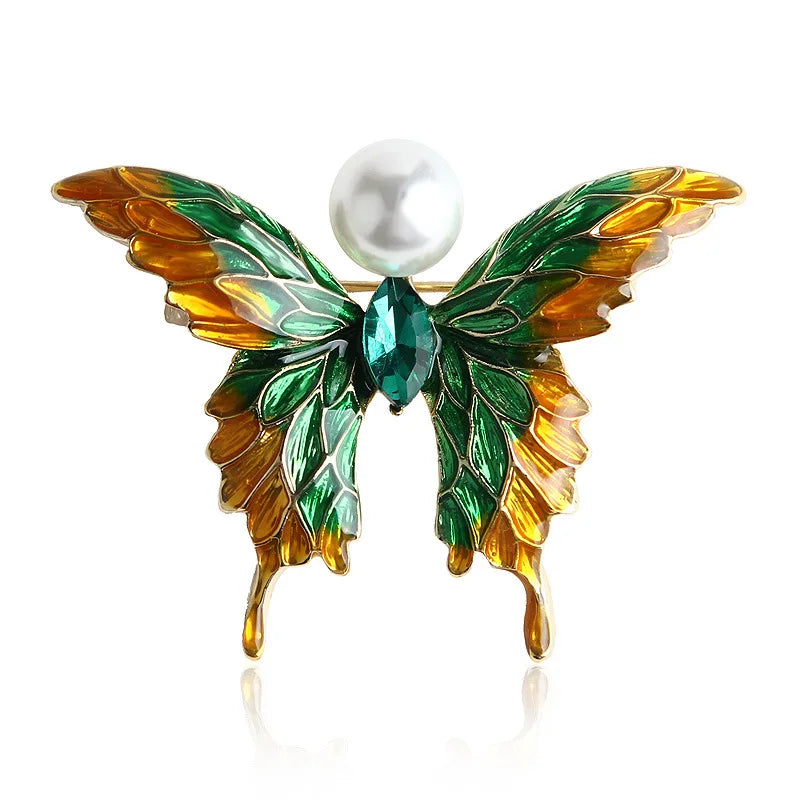 Broche Papillon Baroque