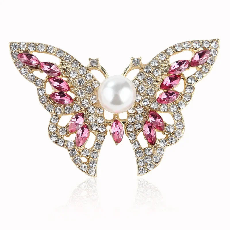 Broche Papillon Baroque