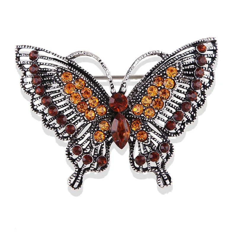 Broche Papillon Baroque
