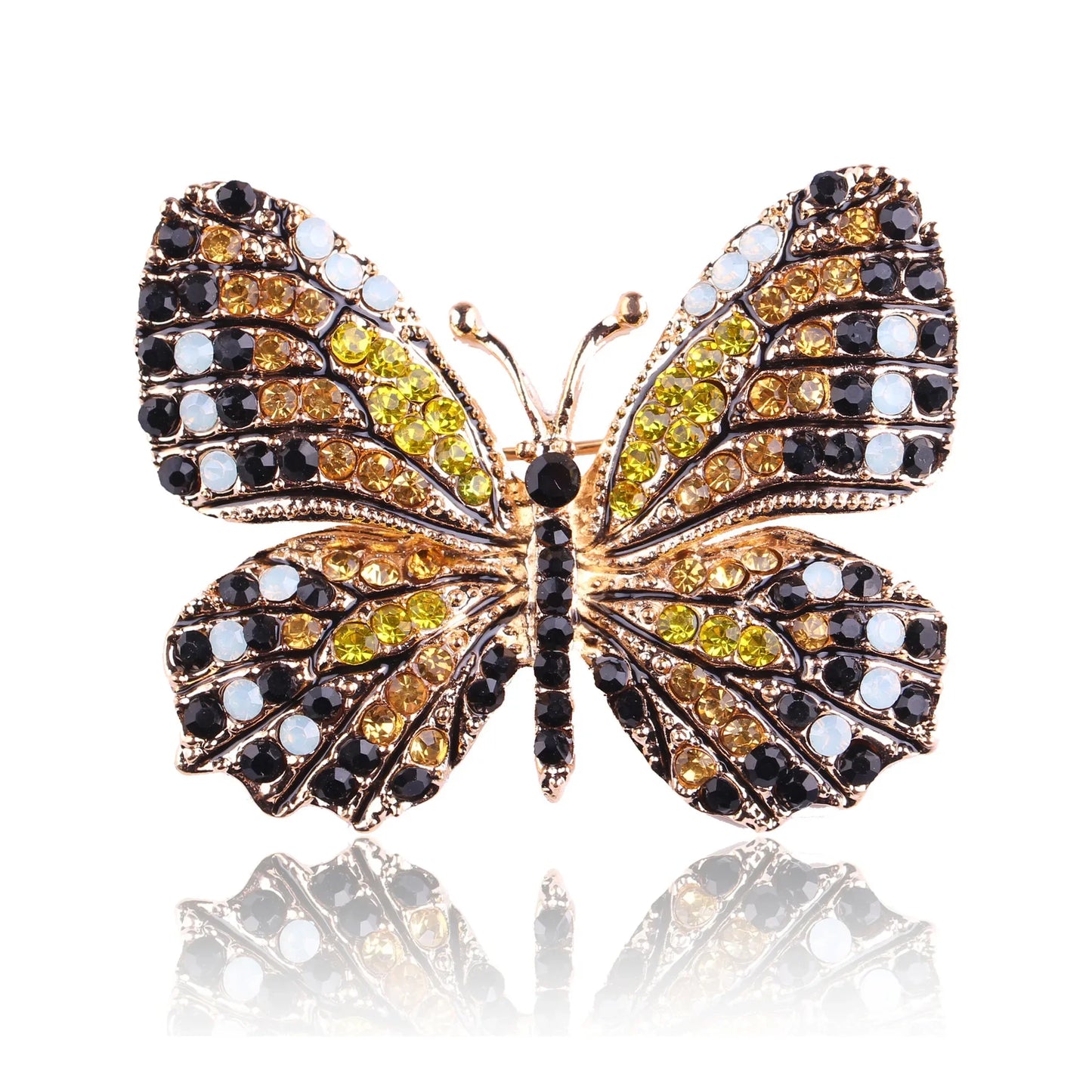 Broche Papillon Baroque