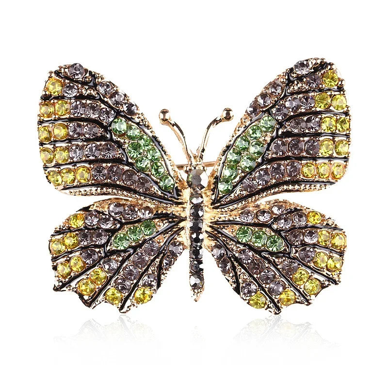 Broche Papillon Baroque