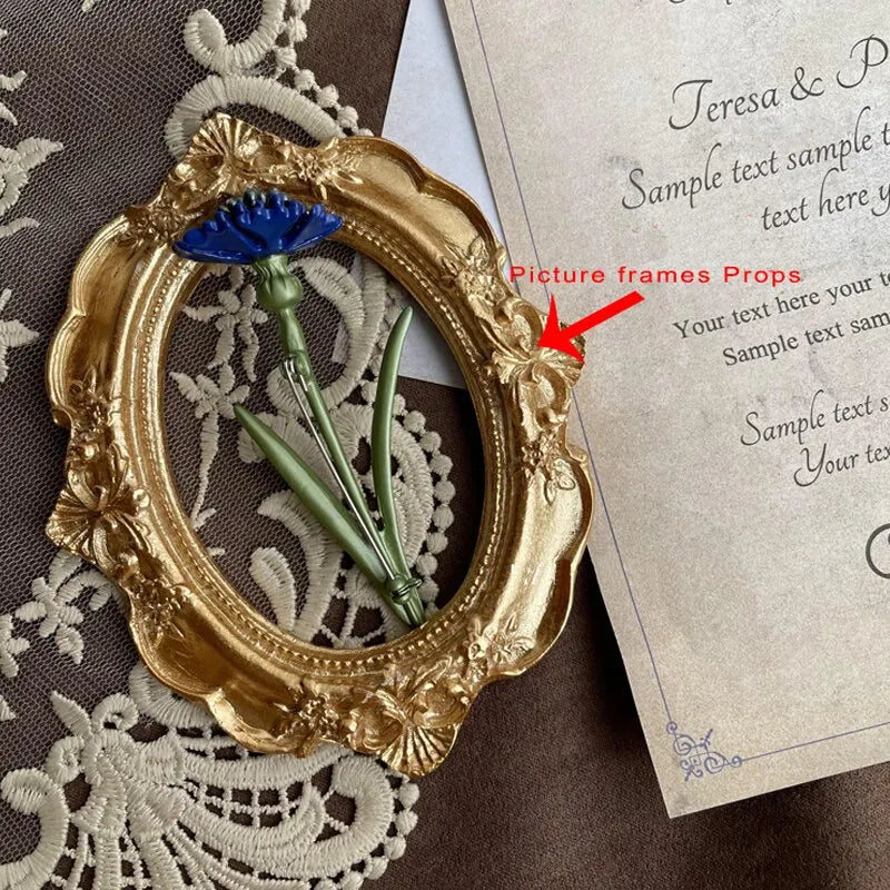 Broche Vintage Fleur Émaillée