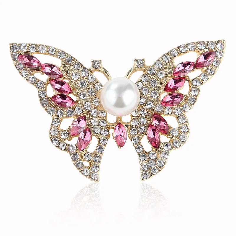 Broche Papillon Baroque