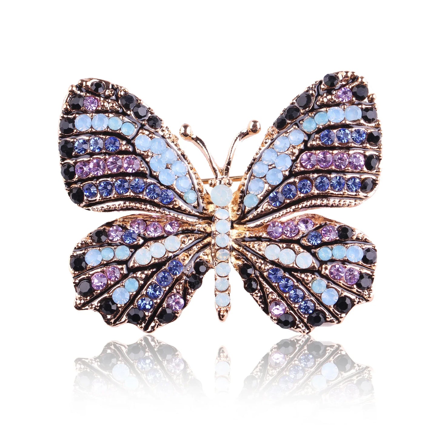 Broche Papillon Baroque