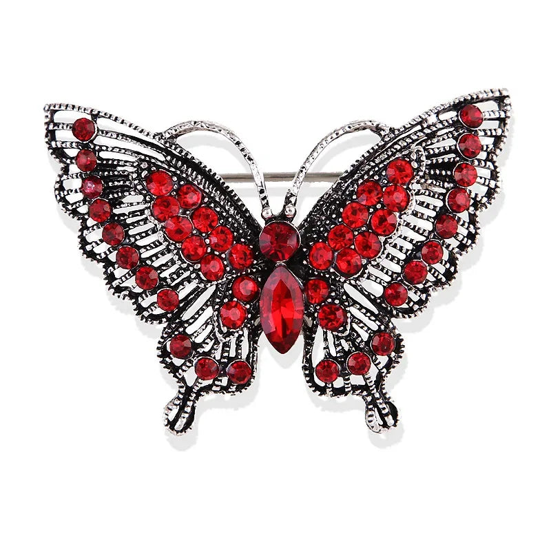 Broche Papillon Baroque
