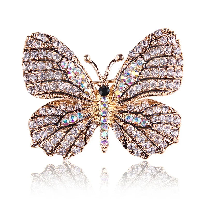 Broche Papillon Baroque