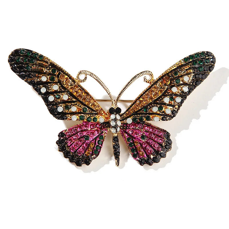 Broche Papillon Baroque
