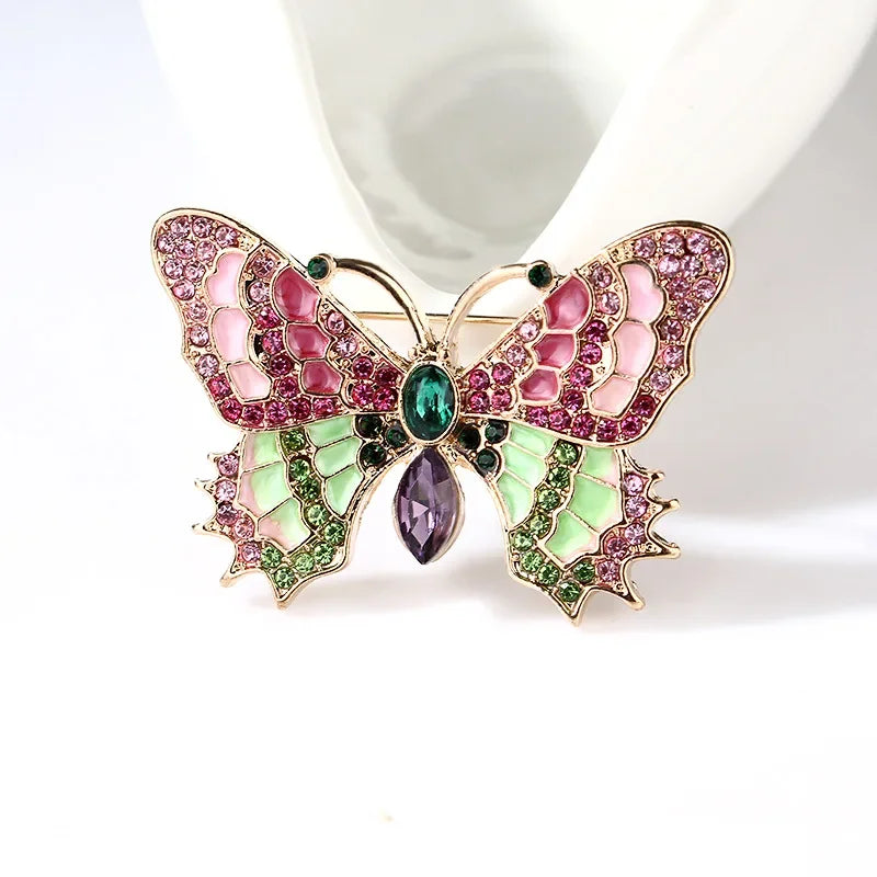 Broche Papillon Baroque