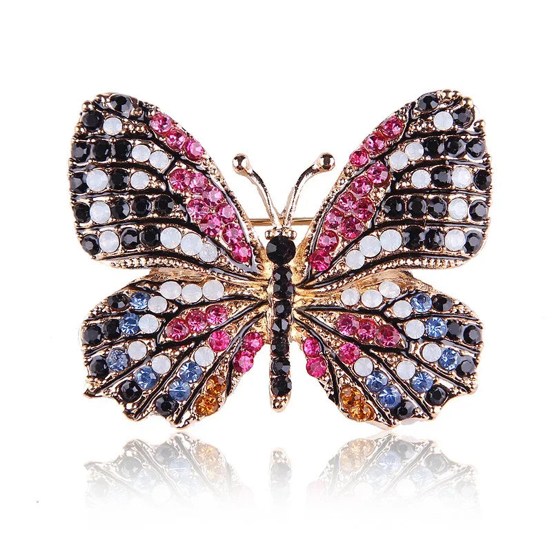 Broche Papillon Baroque
