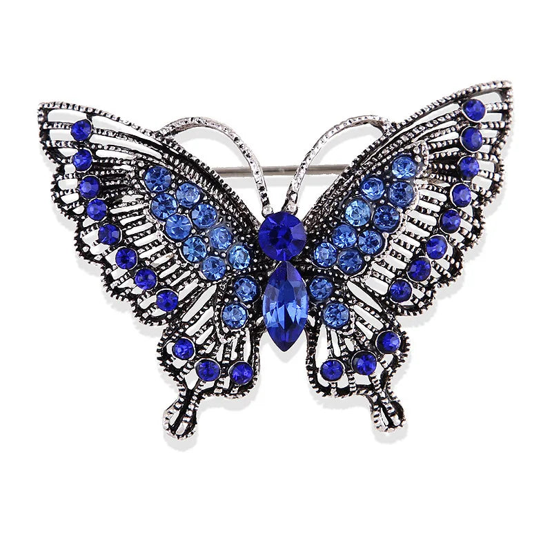 Broche Papillon Baroque