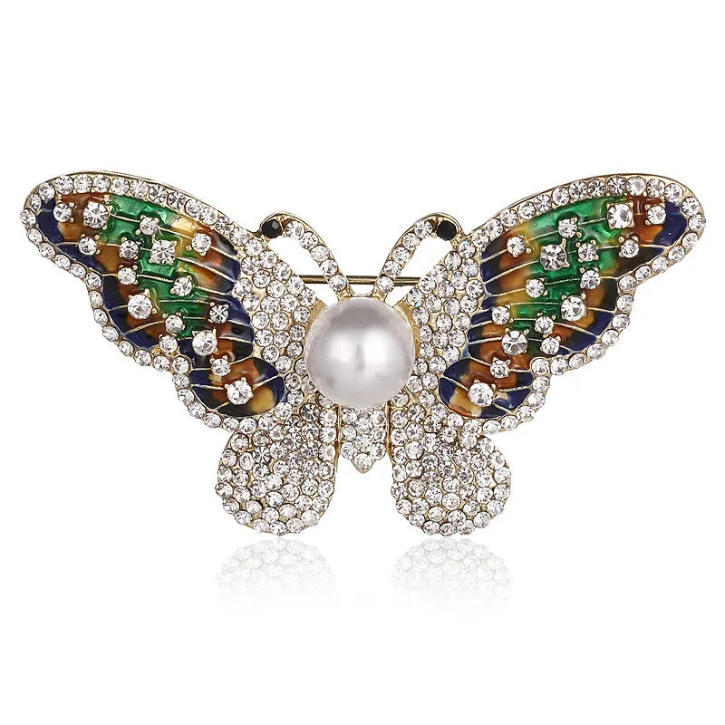 Broche Papillon Baroque