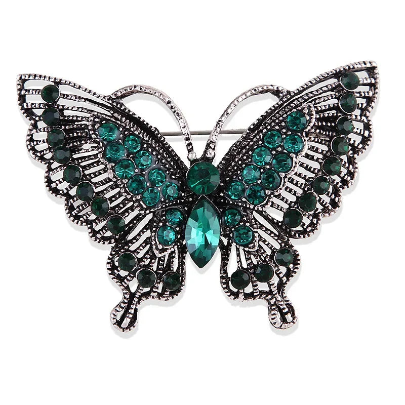 Broche Papillon Baroque