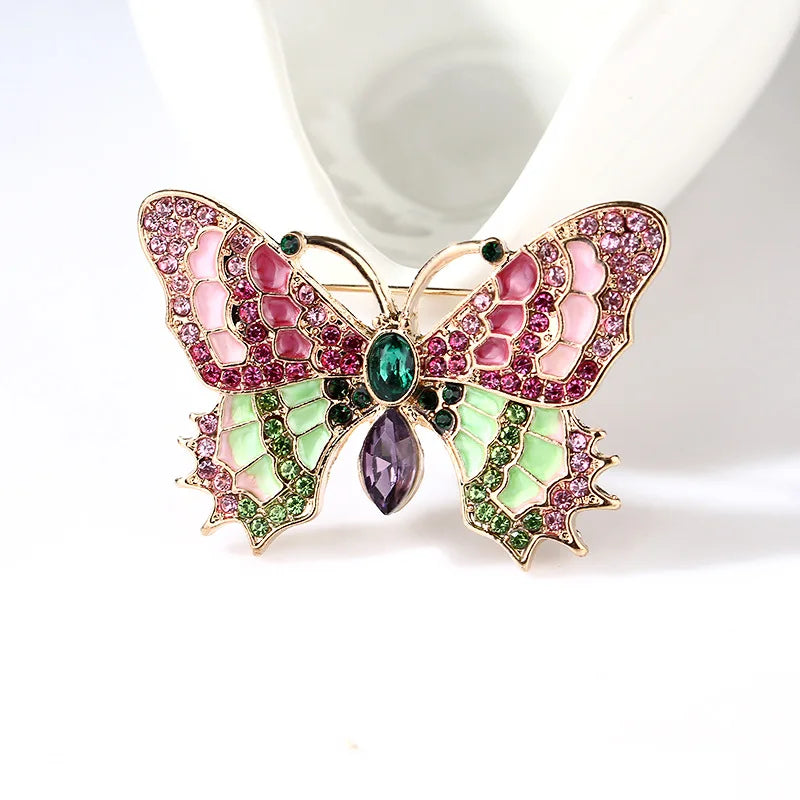 Broche Papillon Baroque