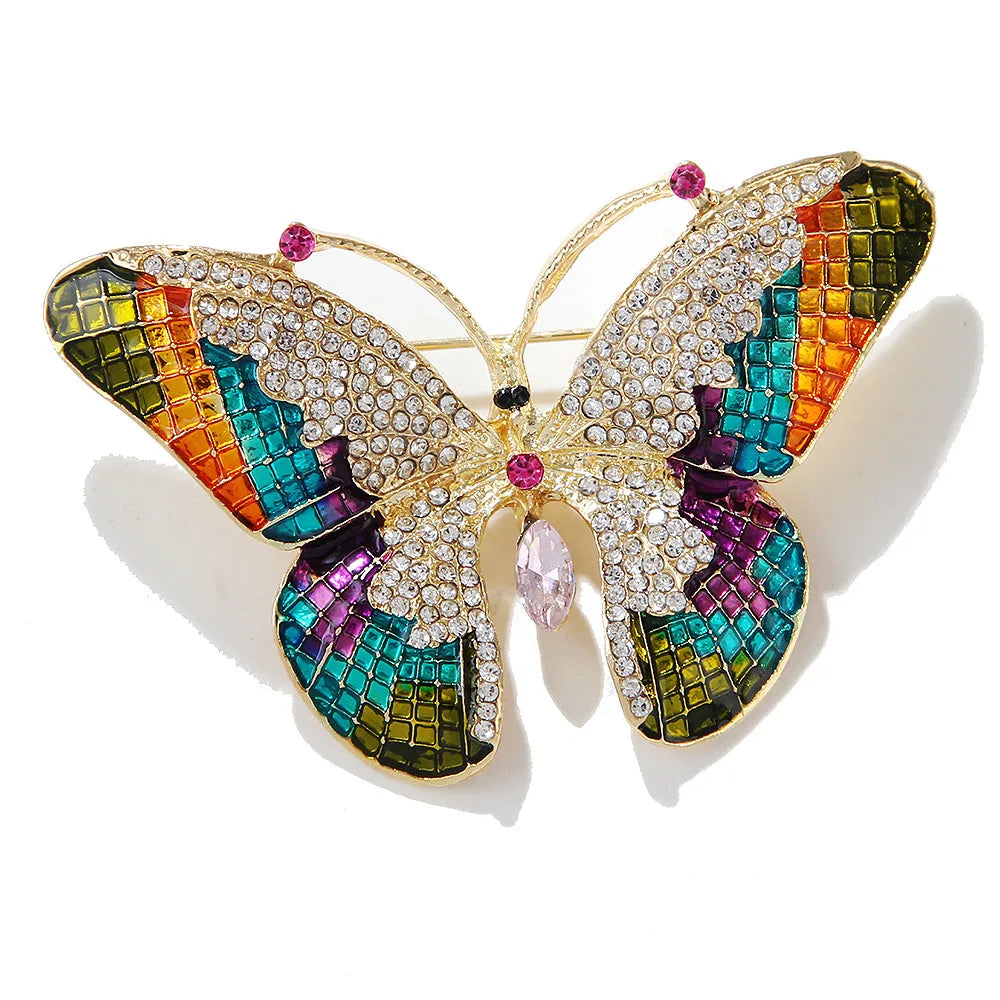 Broche Papillon Baroque