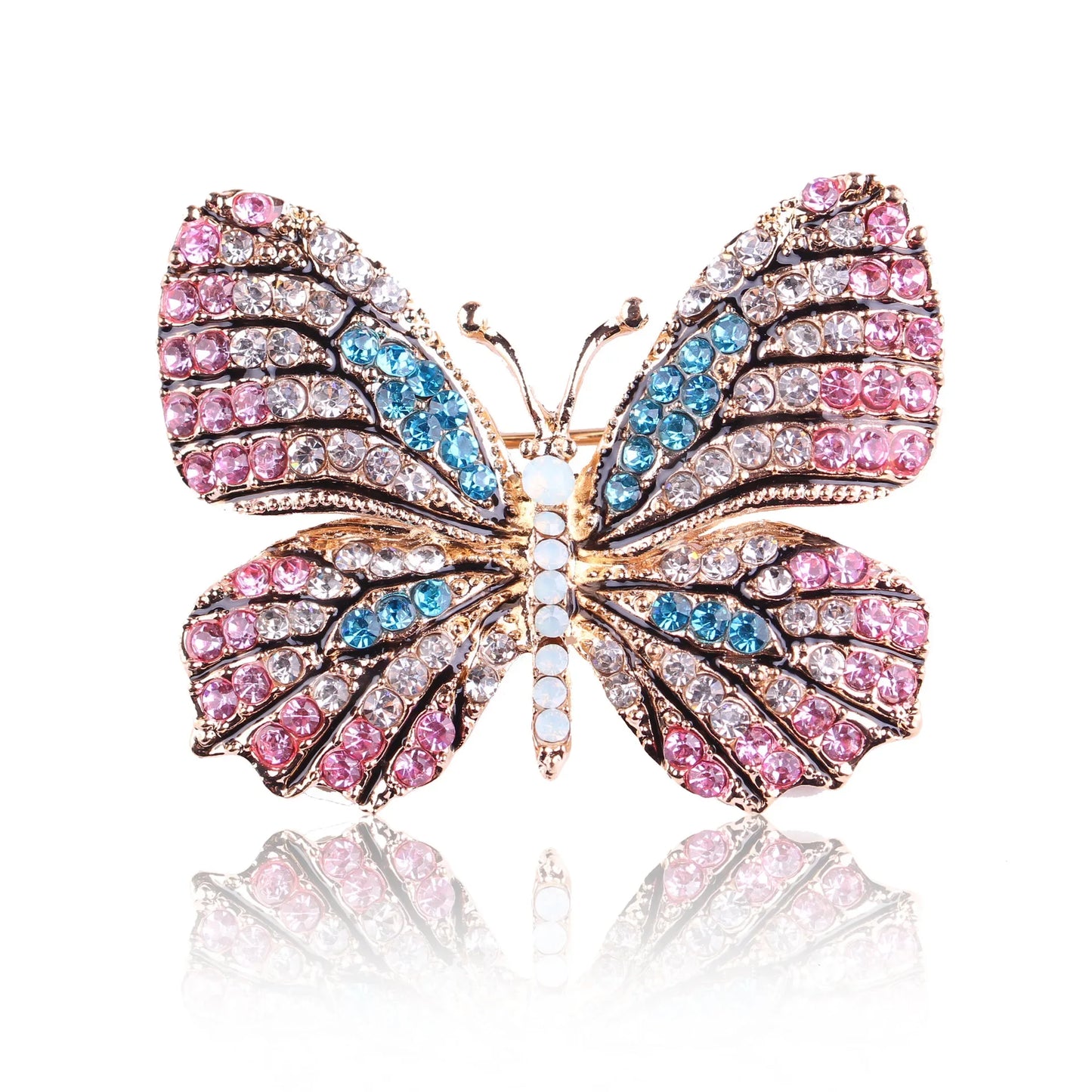 Broche Papillon Baroque